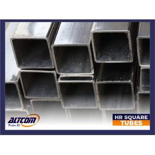 HR Square Tubes - 38 x 2mm x  6m