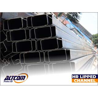 HR Lipped Channel - 100 x 50 x 20 x 1.6mm x 6m
