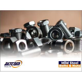 Mild Steel Bolts & Nuts 12 x 100