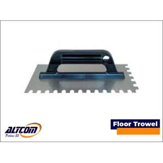 Falcon Steel Floor Trowel 10 x 10mm