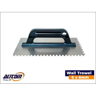 Falcon Steel Wall Trowel 6 x 6mm